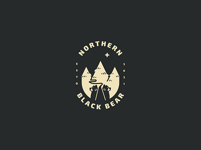 Northern Black Bear - A Woodworking shop branding logo