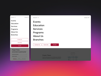 Full screen menu are a favorite for both visual and UX purposes. branding design dropdown figma illustration logo menu minimal mobile menu modern product productdesign responsive ui ux webdesign