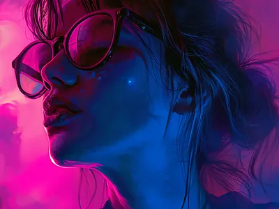 Pink Diffusions and Glassy Purples art direction branding concept art cone graphic design illustration