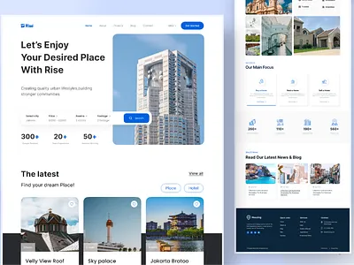 Elevating Real Estate Exploration designinspiration digitaldesign dribbbleshowcase homesearch interactiveui landingpage realestatedesign uiinspiration userexperience uxdesign visualdesign webdesign