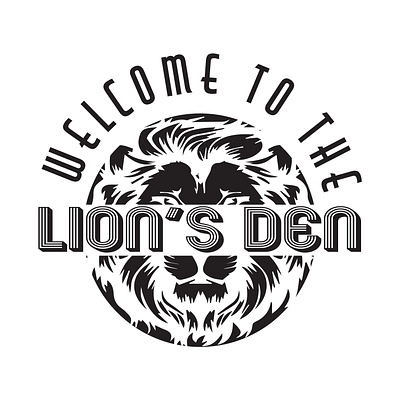 Lion's Den branding design graphic design illustration logo vector