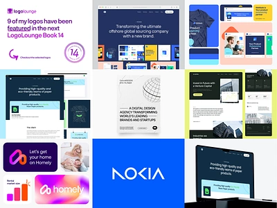 Top Shots 2023 abstract agency artificial intelligence brand identity branding cloud illustration logo design modern logo nokia outcraft real estate saas startup branding tech technology ui design ux design visual identity design web design