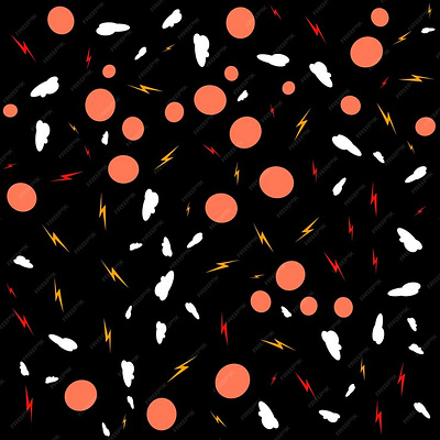 Pattern seamless spots vector illustration abstract seamless