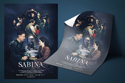 Sabina Movie | Poster | Grooters Production design illustration movie photoshop poster