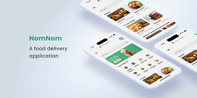 A Restaurant Selection Page for a Food Delivery App design food food delivery app mobile app ui