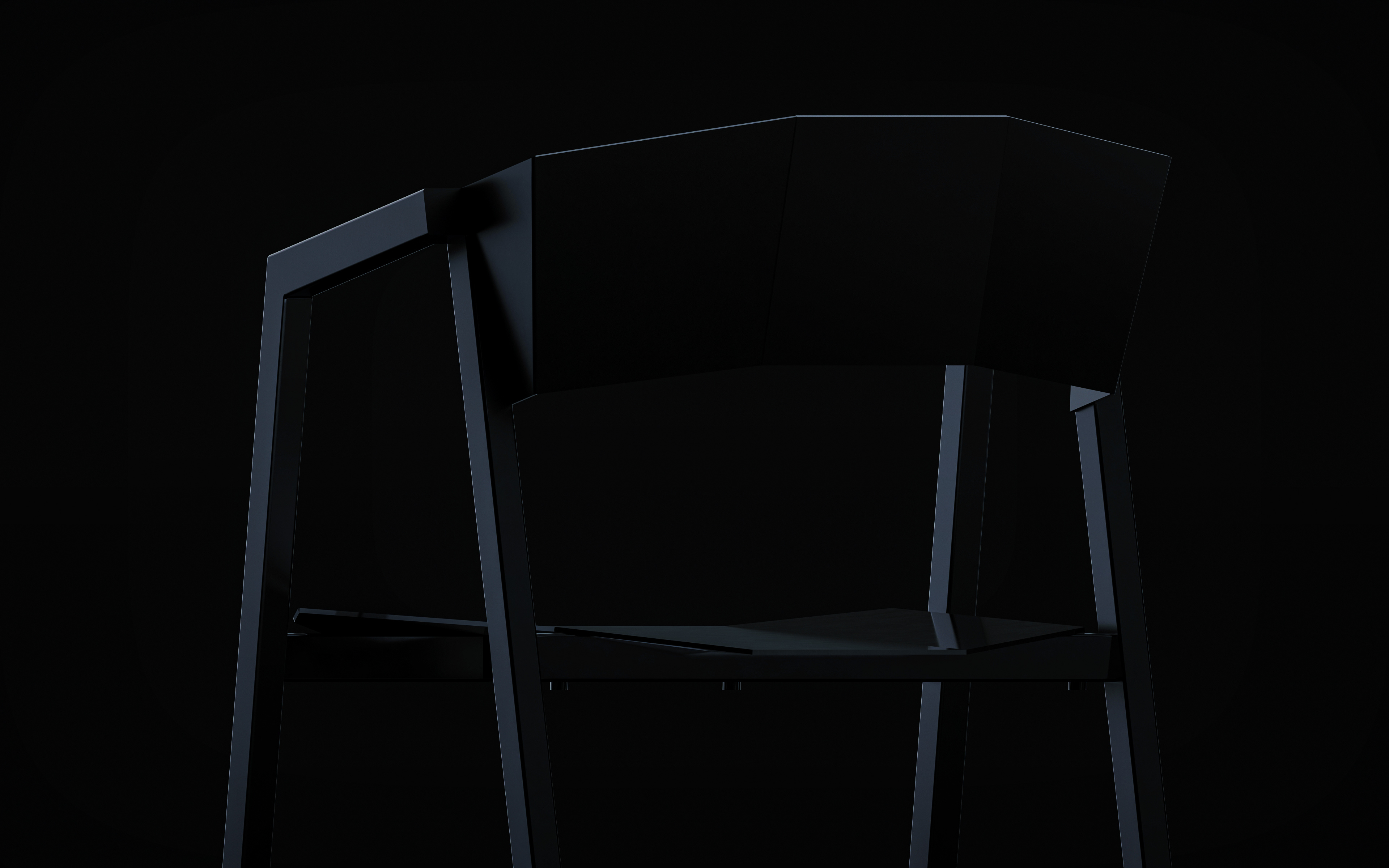 mudra – the next generation of the shell chair 3d c4d keyshot maxon render