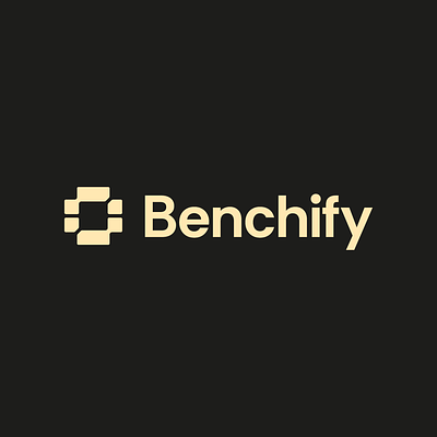 Benchify.ai ai ai logo ayoub bennouna branding graphic design logo logo design modern logo tech logo