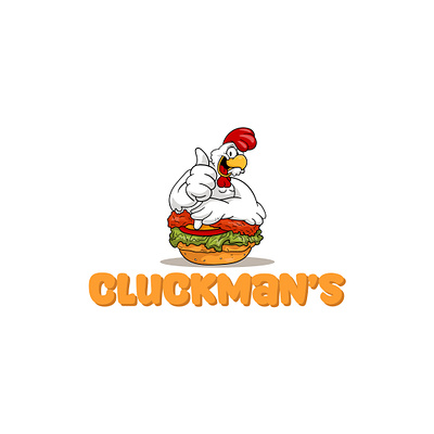 CHICKEN BURGER LOGO burger chick chicken food hen logo