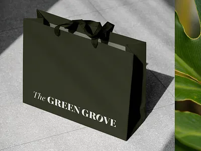 The Green Grove Brand Identity brand identity branding clothing brand design graphic design logo logo design logotype packaging typography visual identity