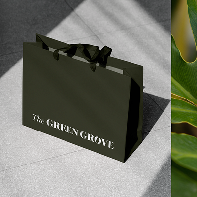 The Green Grove Brand Identity brand identity branding clothing brand design graphic design logo logo design logotype packaging typography visual identity