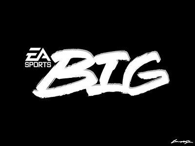 EA Sports BIG [logo concept] basketball ea ea sports ea sports big electronic arts football futbol gamecube nintendo playstation snowboarding soccer sports xbox