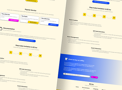 EZ.inv Landing Page Design e commerce hero section htmlcss landing page landing page deisgn ui uiux uiux website web app design website website deisgn