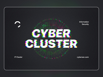 CyberCluster graphic design