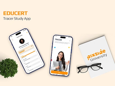 Educert apps design education tracer tracker ui uiux design