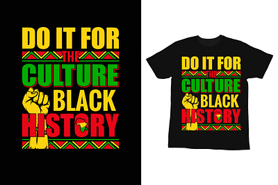 black history T-shirt Design vector shirt