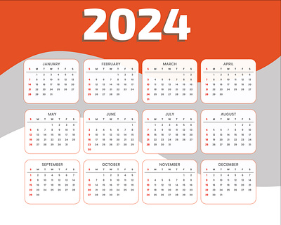 2024 CALENDAR DESIGN 2024 calendar branding calendar calendar 2024 creative creativedesign design designer graphic graphic design illustration