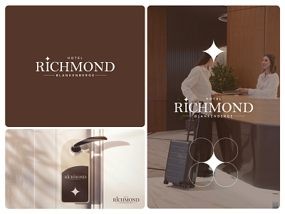 Richmond | Hospitality logo design elegant