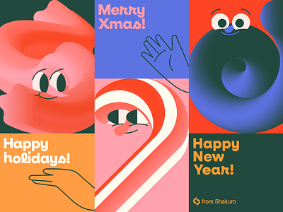 New Year Illustration 3d art character christmas christmas cards design graphic design happy new year illustration illustrator new year new year cards vector
