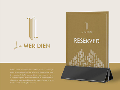 Le Meridien | Logo recreation elegant