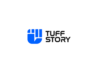 Digital Platform: Tough Logo for Tuff Story! 7span app design brand design branding creative creative idea creative logo design designer graphic design hand logo tuff tuff logo