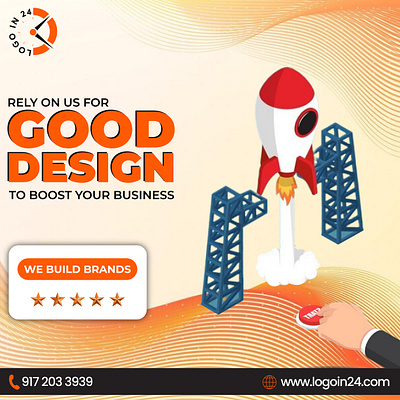 Boost Your Business boost your business branding design good design graphic design grid icon identity illustration logo pattern rocket ui we build brands