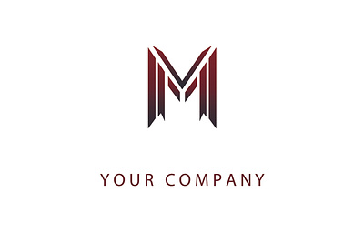 Letter M Modern Logo design branding design graphic design illustration letter m logo typography ui ux vector