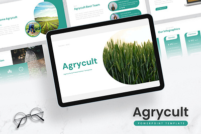 Agrycult PowerPoint Template agriculture agrycult business company green gsl key modern nature powerpoint ppt pptx presentation template ui website whuite