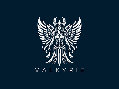 Valkyrie Logo valkyrie valkyrie logo valkyrie vector design valkyrie vector logo valkyries warrior women logo