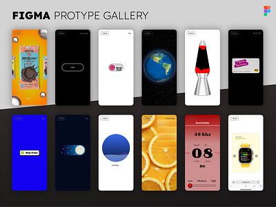 Figma Prototype Gallery animation dribbble figma mrbeast prototype toggle ui
