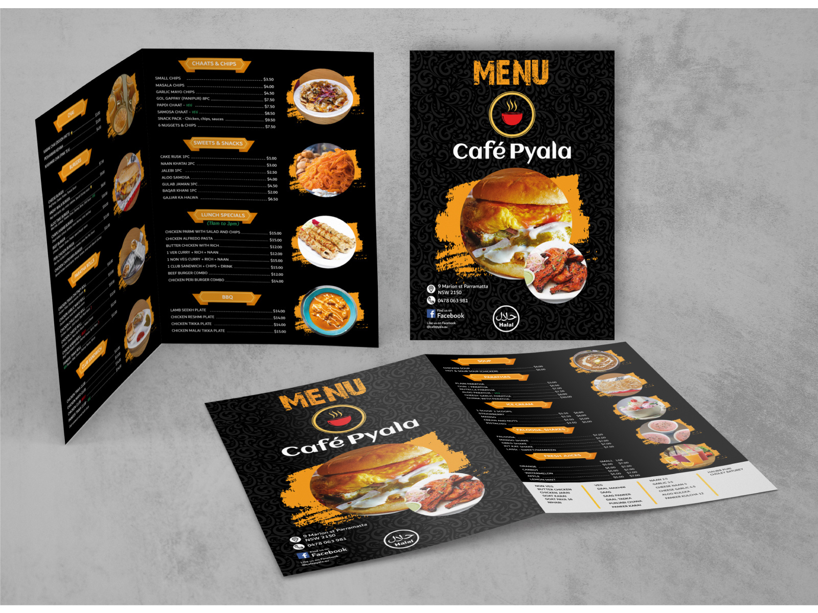 Restaurant Menu Book Design by Graphic Advice on Dribbble