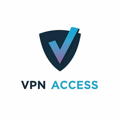 vpn access (clients logo) 3d artisticexpression beautiful card branding design graphic design illustration logo ui vector vpn