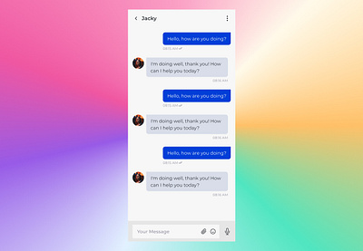 Daily UI #013 - Direct Message chat dailyui dailyui13 direct message message messager ui