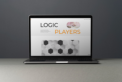 Logic Players (Redesign) agency clean graphic design personal ui web design white