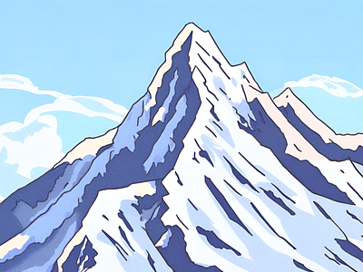 Mountain 2 design graphic design illustration vector