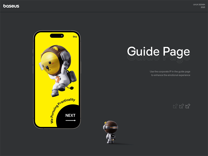 Guide page animation branding design illustration ui
