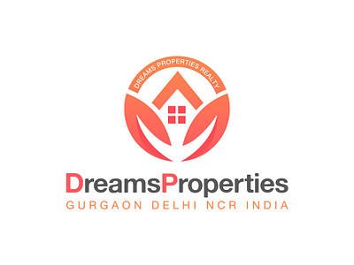 Dreamsproperties.net, Gurgaon NCR India's No. #1 property portal branding design graphic design icon illustration logo typography ui vector
