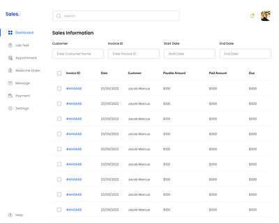 SALE ADMIN PANEL dashboard designing mobileapp sale admin panel uidesign uiuxdesign webdesign