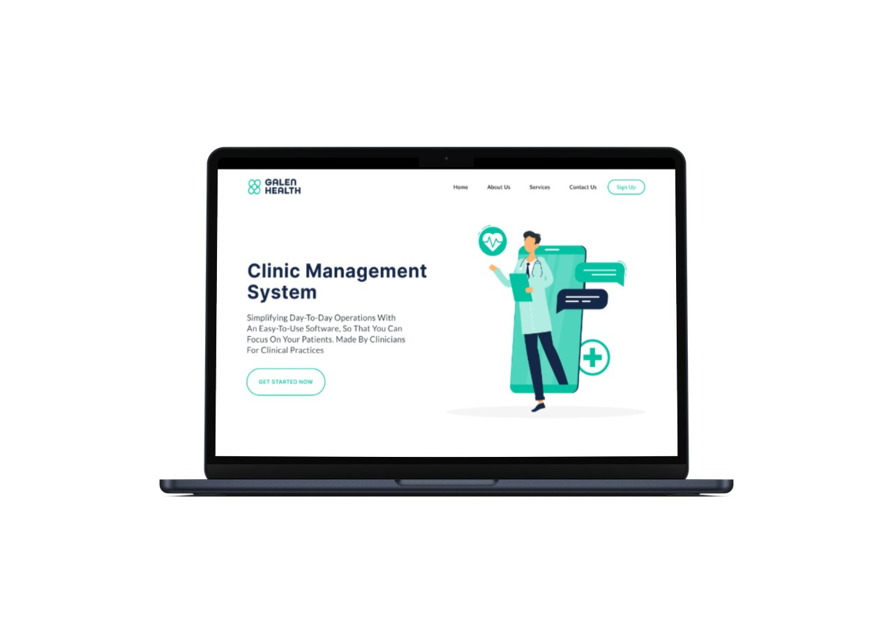 Galen Health - Health Website Landing Page UI/UX Design adobe illustrator adobe photoshop adobe xd balsamiq branding design figma graphic design landing page logo typography ui ui ux ui ux design ui inspiration user experience user interface ux web design web ui