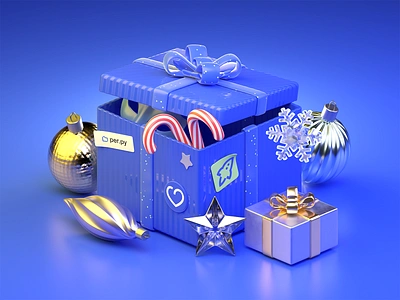 🎁 Gift Box 3d graphic design illustration