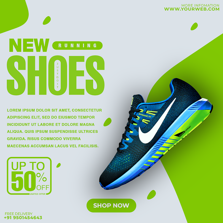 SHOES POSTER DESIGN by HARSHPREET SINGH on Dribbble