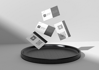 Business cards collection branding business cards graphic design illustration