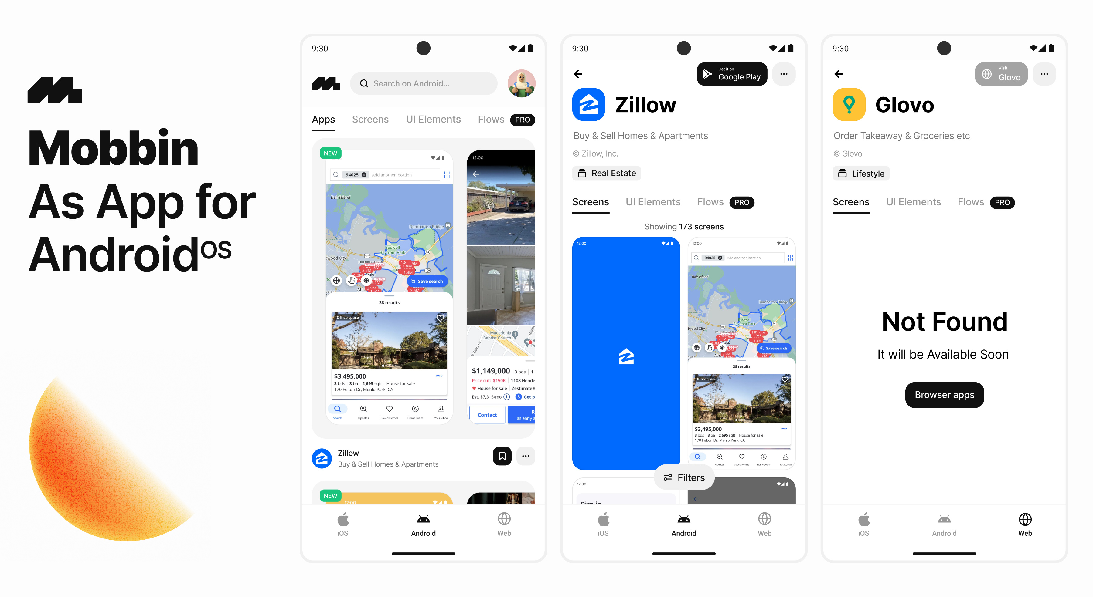Experiment, Convert Mobbin.com to Android app 👁 android app app design design mobile mobile app mobile app design mobile app ui phone ui