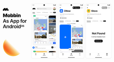 Experiment, Convert Mobbin.com to Android app 👁 android app app design design mobile mobile app mobile app design mobile app ui phone ui