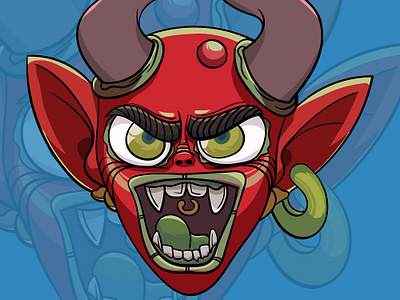 Angry Devil Mascot angry devil angry devil mascot cute devil mascot cute devils cute mascot devil devil mascot devil mascot logo digital art gamer gaming mascot hand drawn hand drawn graphics mascot mascot gamer mascot logo vector vector mascot