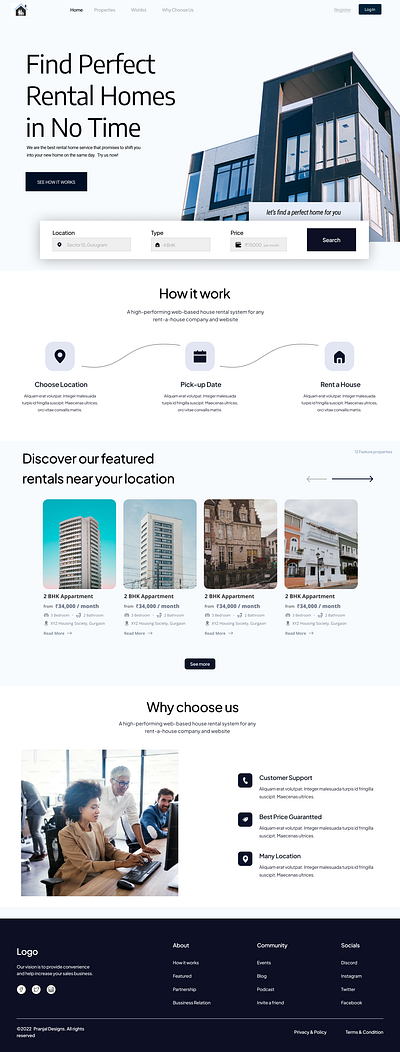 Rental Application designs, themes, templates and downloadable graphic
