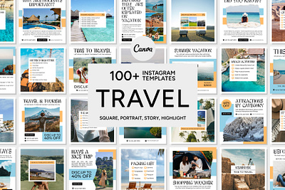 Travel White Template 3d adventure animation banner templates branding canva bundle canva pack canva templates design graphic design holiday illustration logo motion graphics travel traveling ui ux vacation vector