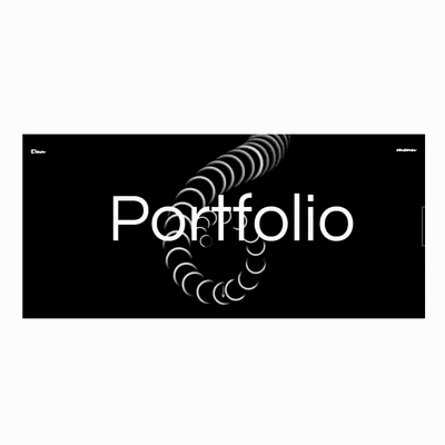 Portfolio Website Design graphic design portfolio portfolio website ui uiux design web webdesign website webste design
