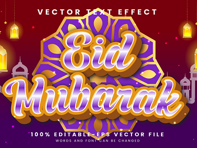 Eid Mubarak 3d editable text style Template 3d text effect blessings calligraphy celebration design eid eid al fitr eid mubarak eid mubarak banner festival graphic design islamic fashion joyful lamp masque muslim culture ramadan ramadan kareem vector text vector text mockup