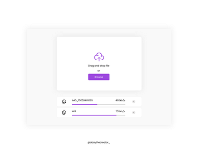 Files Upload  UX Best Practices by Dmitry Sergushkin on Dribbble