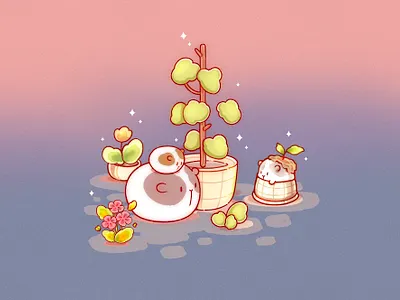 POOPI animation design hand drawn ill illustration illustration collection illustrator kawaii illustration